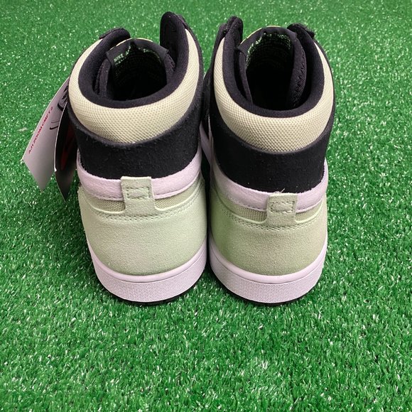 Nike Air Jordan 1 Zoom CMFT 2 Hi Mens Shoes White Green DV1307-103 VNDS Size 10 - Picture 5 of 10